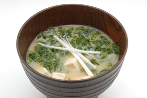 青海苔のみそ汁